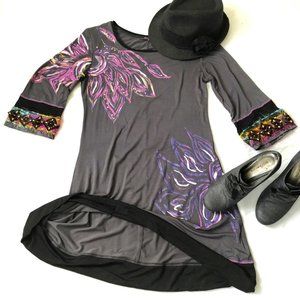 julia bergovich painted dress